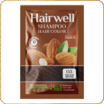 KalaKola Hairwell Shampoo Hair Color (Medium Brown) Sachet Box