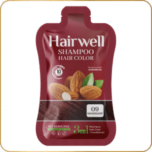 KalaKola Hairwell Color Shampoo (Mahogany) Sachet Box